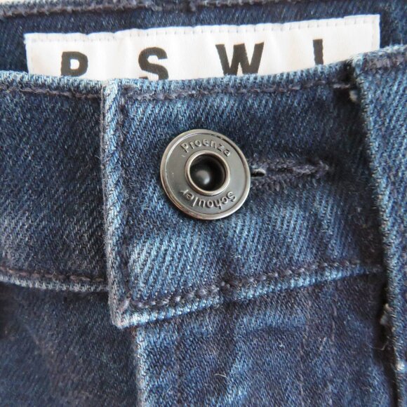 PROENZA SCHOULER WHITE LABEL High Rise Kick Flare Cropped Jeans - Size 25 - Picture 5 of 14